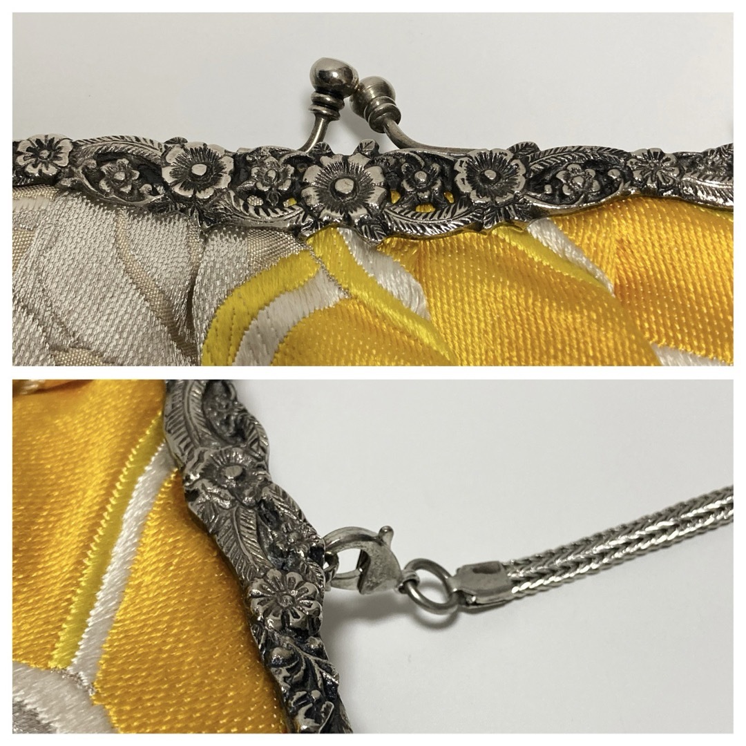 TOMOMI YAMAMOTO KIMONO BAG 着物バッグ がま口 和柄 TOMOMI YAMAMOTO KIMONO BAG 着物バッグ がま口 和柄