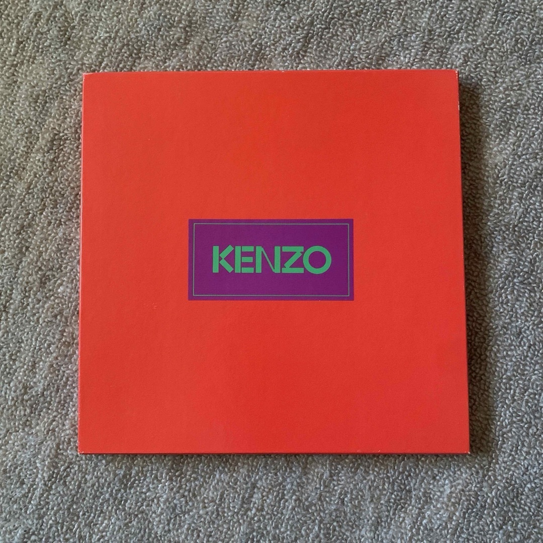 KENZO(ケンゾー)の新品 KENZO ケンゾー ハンカチ 綿100% 3枚 セット 花柄 レディースのファッション小物(ハンカチ)の商品写真