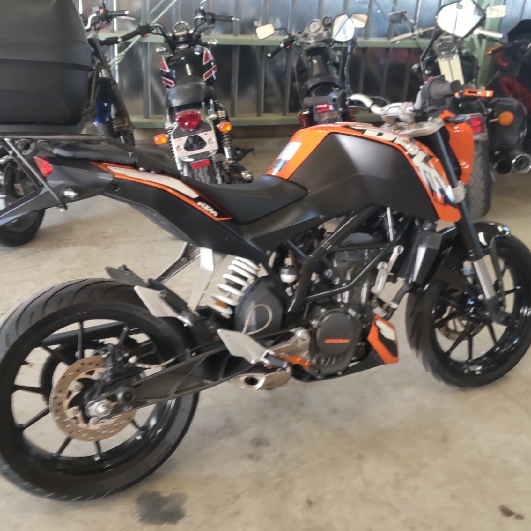 車体動画あり　1オーナー車　★KTM DUKE125★DUKE200 DUKE250