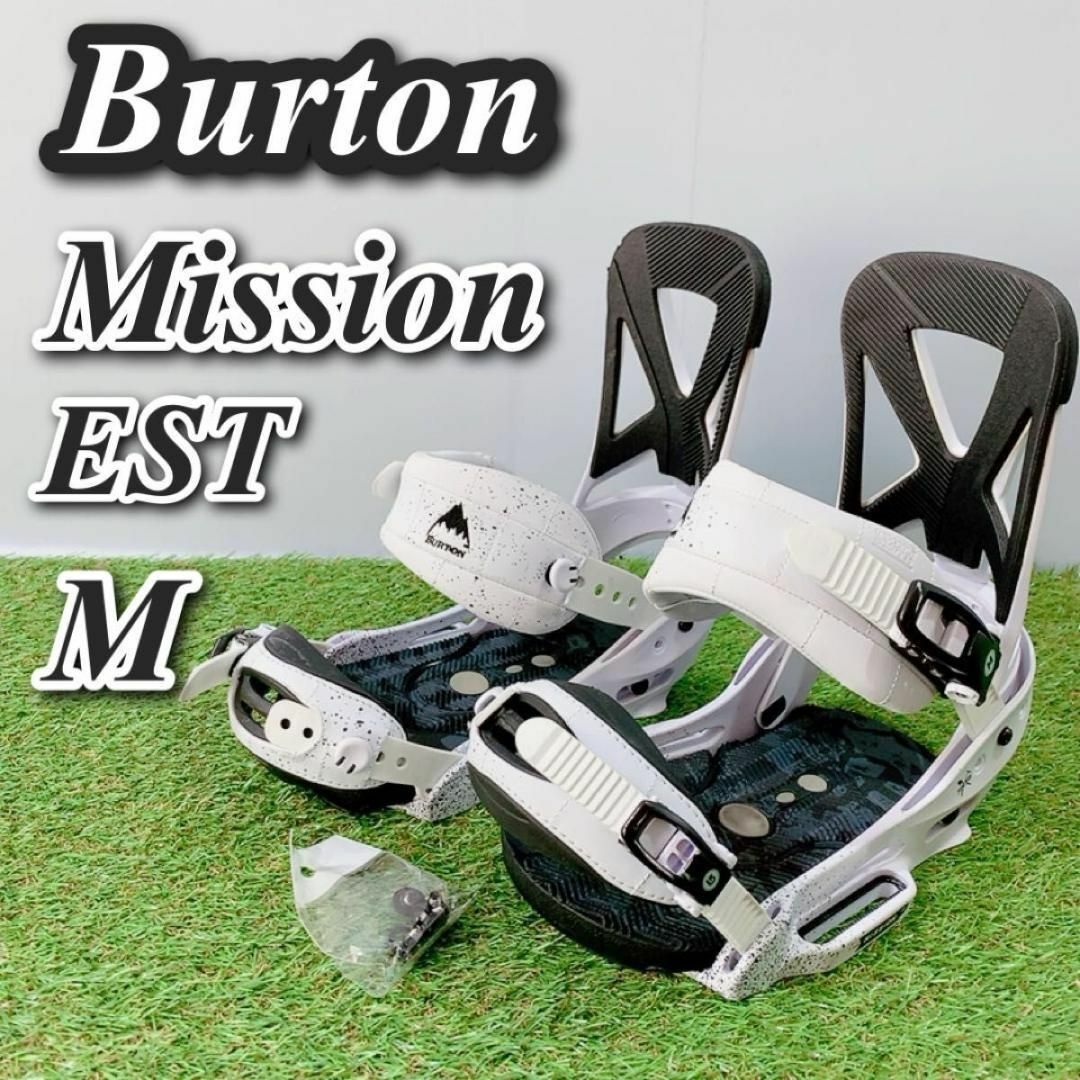 スノーボードBURTON バインディング スノーボード メンズ mission est M