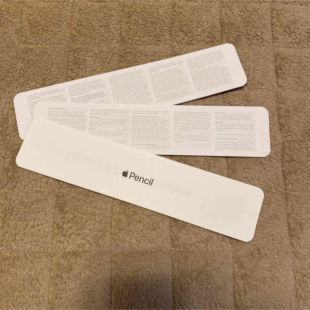 Apple(アップル)の【夢伽様 専用】Apple Pencil 第一世代 スマホ/家電/カメラのPC/タブレット(その他)の商品写真