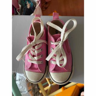 CONVERSE - converse  キッズ　スニーカー　ピンク　16cm