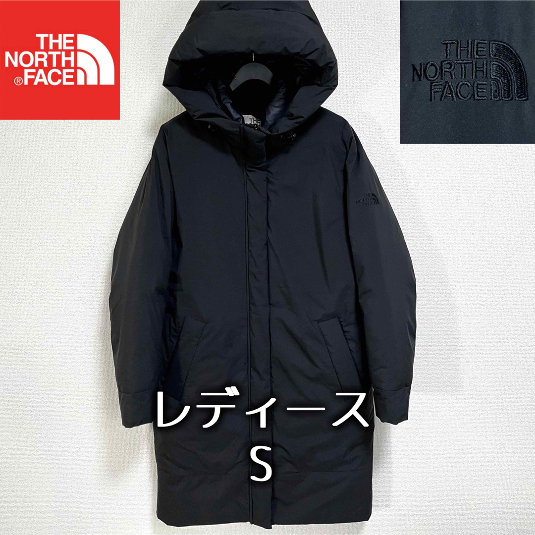 美品人気 THE NORTH FACE ダウンコート ブラック レディースL 黒