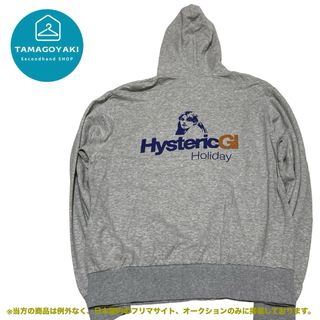 ヒステリックグラマー(HYSTERIC GLAMOUR)のヒステリックグラマー　パーカー　ジップアップ　ヒスガール　両面プリント　M(パーカー)