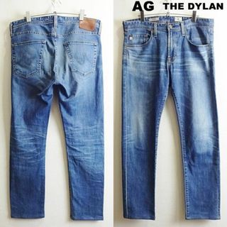 エージー(AG)のAG　THE DYLAN　W91cm　スリムスキニー　ストレッチ　藍青　USA製(デニム/ジーンズ)