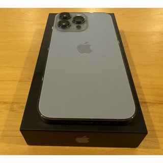 アップル(Apple)のiPhone13Pro 256G シエラブルー　SIMフリー（美品）(スマートフォン本体)