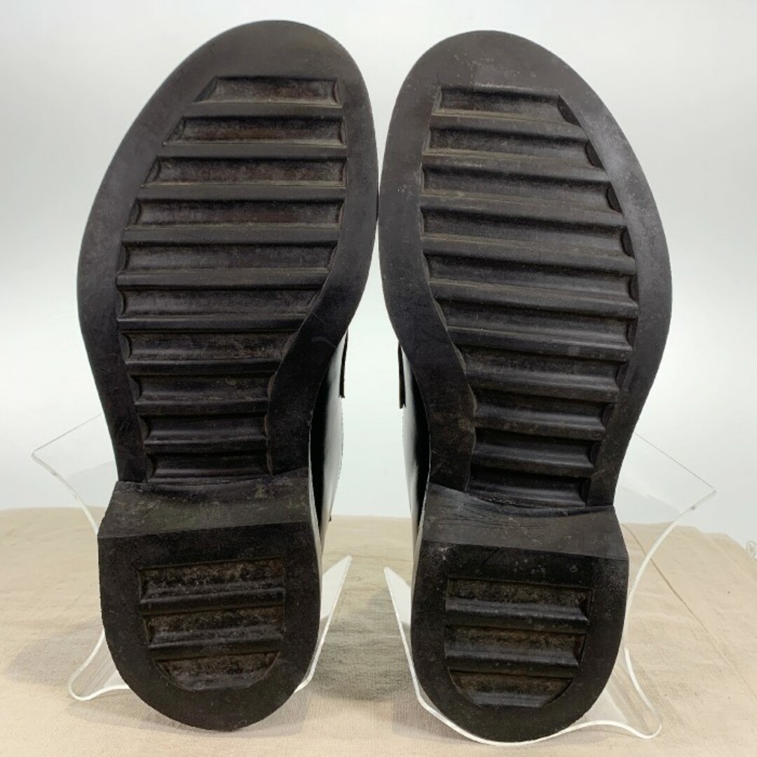 PRADA(プラダ)のPRADA プラダ レザーコインローファー 厚底ソール ブラック 1047 Size 7 (26cm相当) メンズの靴/シューズ(ブーツ)の商品写真