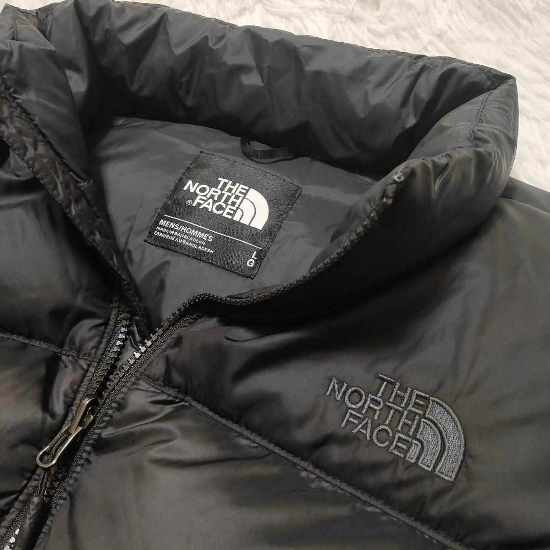 THE NORTH FACE(ザノースフェイス)の【極美品】ノースフェイス ダウンジャケット ヌプシ 700 黒 メンズのジャケット/アウター(ダウンジャケット)の商品写真