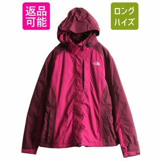 ザノースフェイス(THE NORTH FACE)の US企画 ノースフェイス HYVENT 中綿 ナイロン マウンテン パーカー ジャケット レディース XL The North Face ジャンパー マンパ 2トーン(ナイロンジャケット)