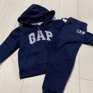 ギャップ(GAP)のギャップ　セットアップ　ネイビー　100(その他)