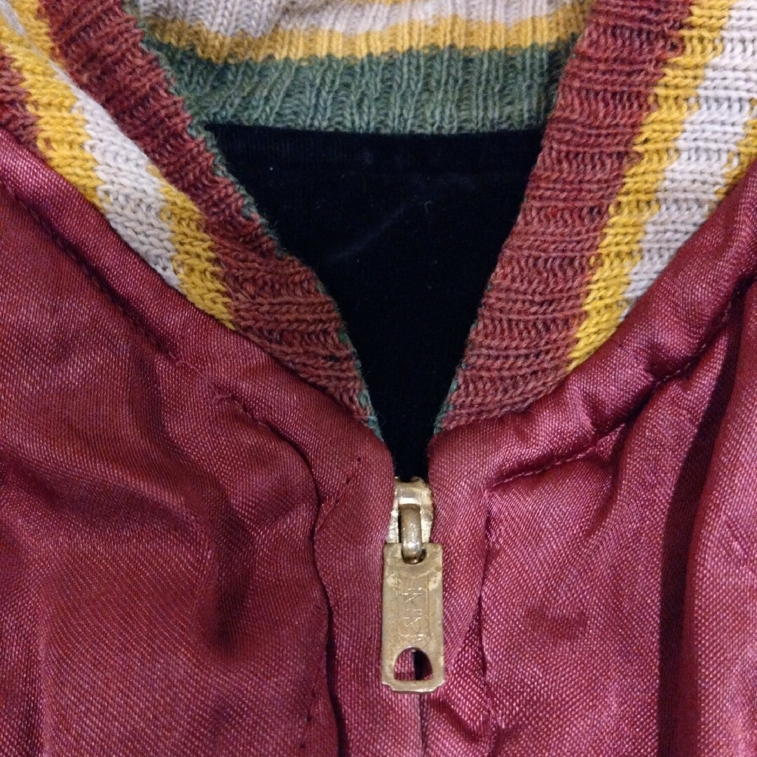 ＧＷ・お値下げ！５０S　ヴィンテージ　スカジャン リバーシブル メンズのジャケット/アウター(スカジャン)の商品写真