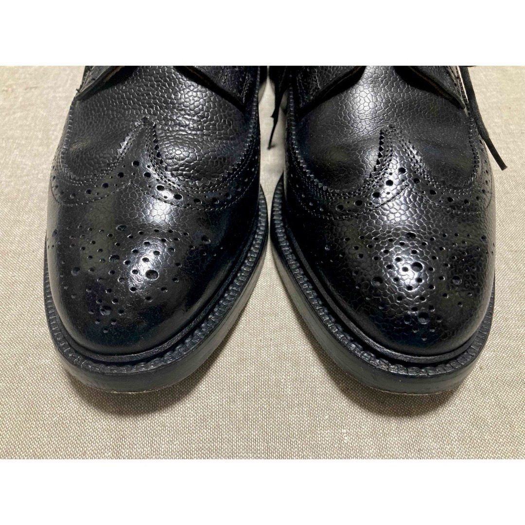 THOM BROWNE(トムブラウン)のTHOM BROWNE／トムブラウン／ロングウィングチップ／フルブローグ／US7 メンズの靴/シューズ(ドレス/ビジネス)の商品写真