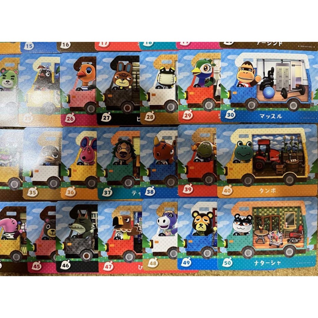 Nintendo Switch(ニンテンドースイッチ)の【最終特価】あつ森 アミーボカード amiibo+ コンプセット 全50種類 エンタメ/ホビーのアニメグッズ(カード)の商品写真
