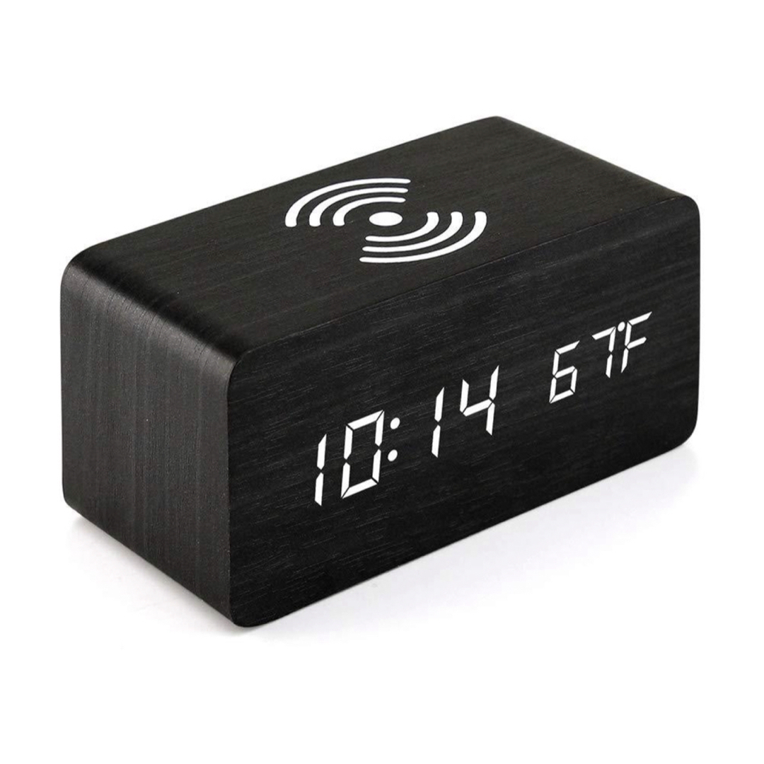 インテリアアイテム トレンド デザイン 置き時計 ブラック インテリア/住まい/日用品のインテリア小物(置時計)の商品写真
