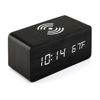 インテリアアイテム トレンド デザイン 置き時計 ブラック(置時計)