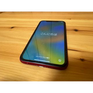 アイフォーン(iPhone)のiPhone 機種名:iPhone XR レッド 256 GB(スマートフォン本体)