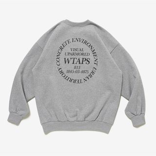 ダブルタップス(W)taps)のWTAPS INGREDIENTS クルーネックスウェットシャツ L(スウェット)