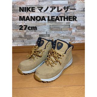 NIKE - NIKE マノアレザー MANOA LEATHER 27cmの通販｜ラクマ