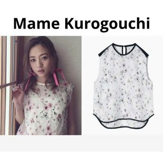 【mame】Shower Flower Lace Tops