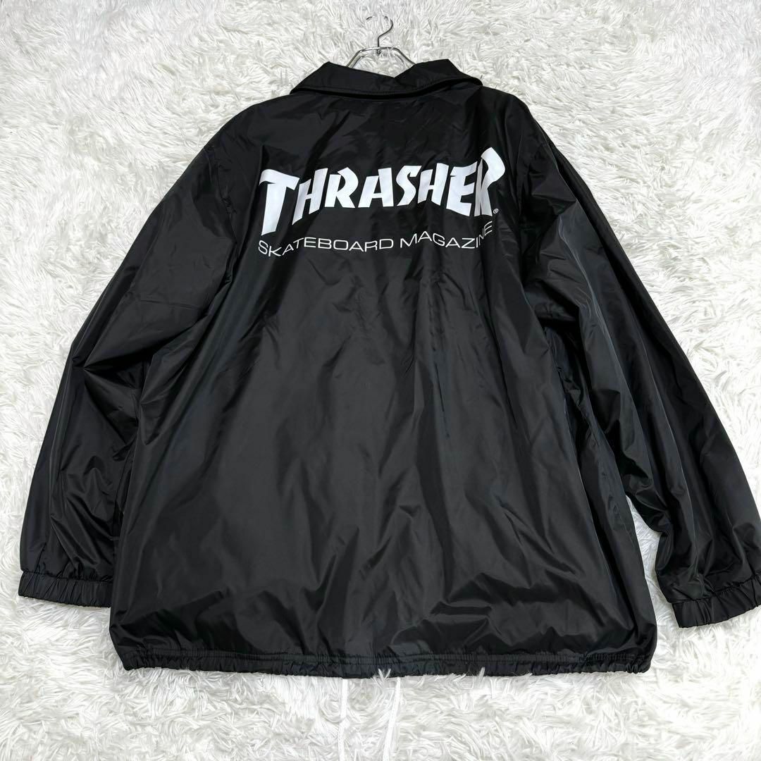 THRASHER(スラッシャー)のビッグサイズ✨3L✨THRASHER スラッシャー コーチジャケット メンズのジャケット/アウター(ナイロンジャケット)の商品写真