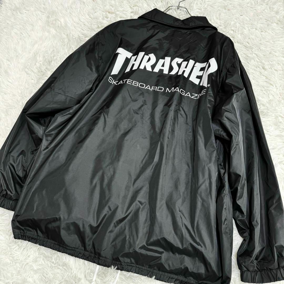 THRASHER(スラッシャー)のビッグサイズ✨3L✨THRASHER スラッシャー コーチジャケット メンズのジャケット/アウター(ナイロンジャケット)の商品写真