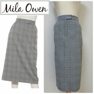 ミラオーウェン(Mila Owen)のMila Owen ミラオーウェン チェックタイトスカート(ロングスカート)