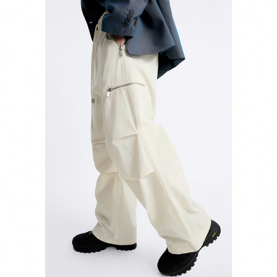 MAISON SPECIAL - ZARA×MAISON SPECIAL パラシュートパンツの MAISON SPECIAL - ZARA×MAISON SPECIAL パラシュートパンツの