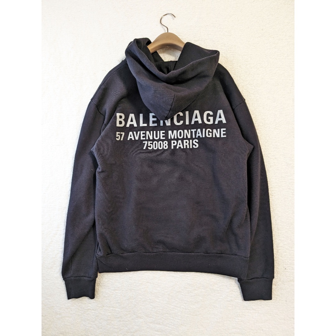 Balenciaga(バレンシアガ)のバレンシアガ レディース New Logo フーディ パーカー L 黒 デムナ レディースのトップス(パーカー)の商品写真