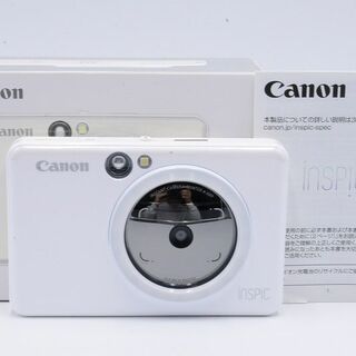 Canon インスタントカメラ スマホプリンター iNSPiC ZV-123-PW パールホワイト(その他)