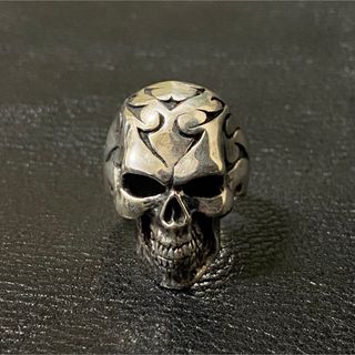 アクセサリークレイジーピッグ EVIL SKULL RING キースリング