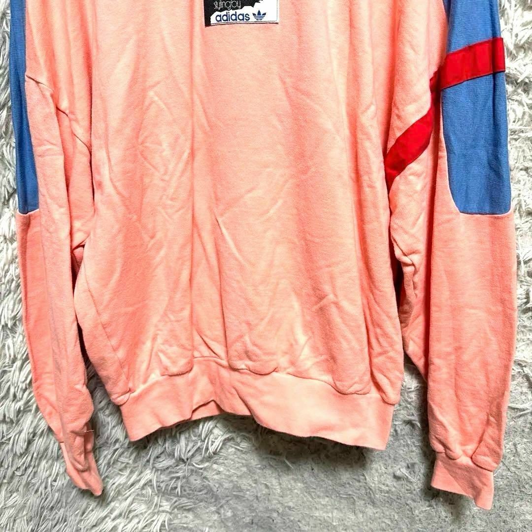 adidas(アディダス)の80s90s✨adidas アディダス デサント社製 ラグランT  USAロゴ メンズのトップス(Tシャツ/カットソー(七分/長袖))の商品写真