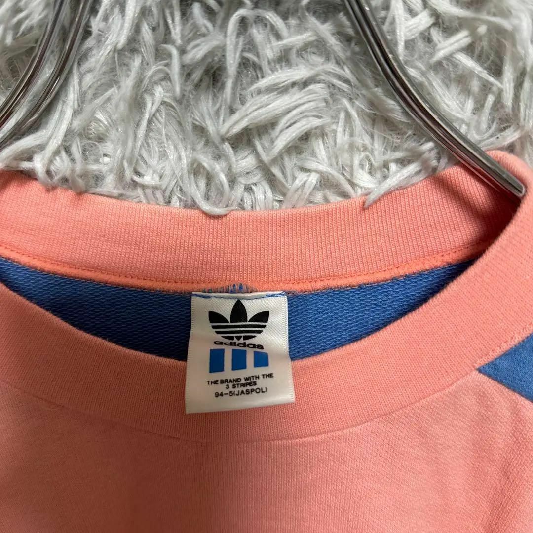 adidas(アディダス)の80s90s✨adidas アディダス デサント社製 ラグランT  USAロゴ メンズのトップス(Tシャツ/カットソー(七分/長袖))の商品写真