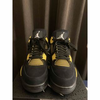 ジョーダン(Jordan Brand（NIKE）)のAIR JORDAN4 Thunder(スニーカー)