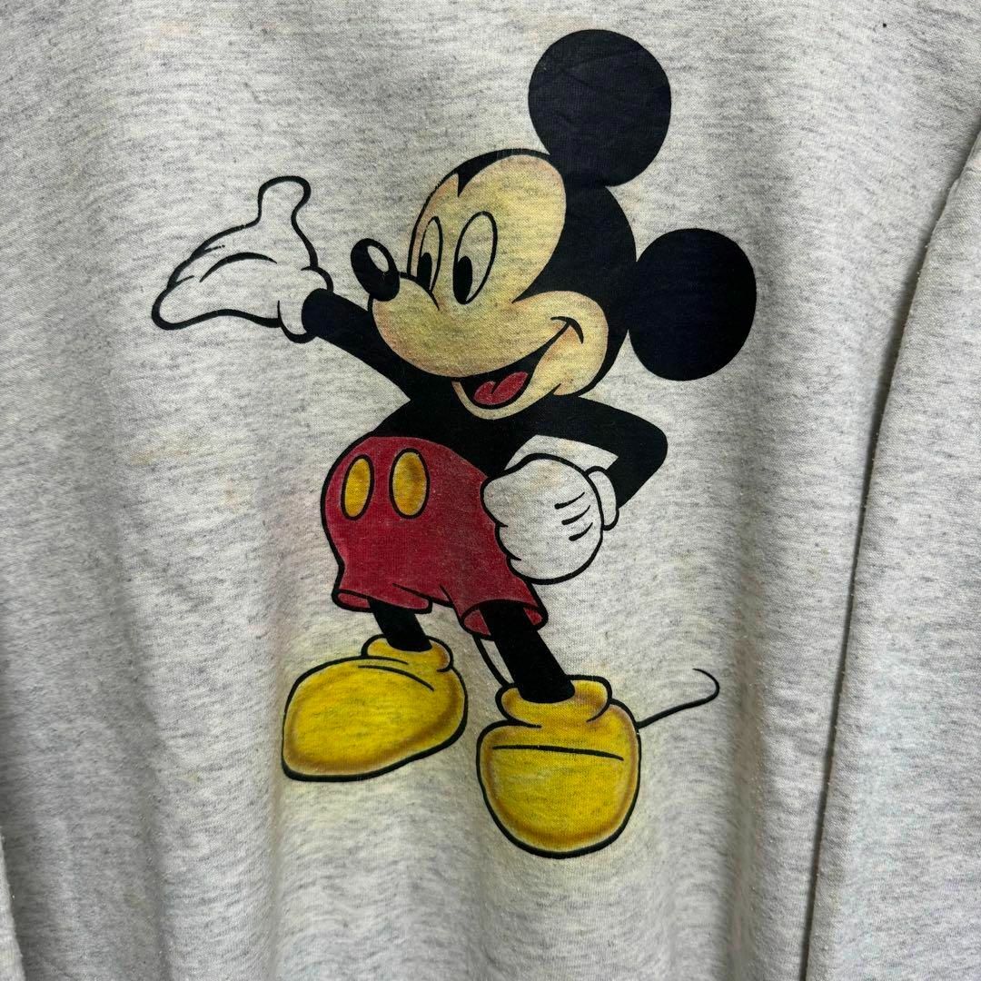 Disney(ディズニー)のRich tees Mickey ミッキー ヴィンテージ スウェット Lサイズ メンズのトップス(スウェット)の商品写真