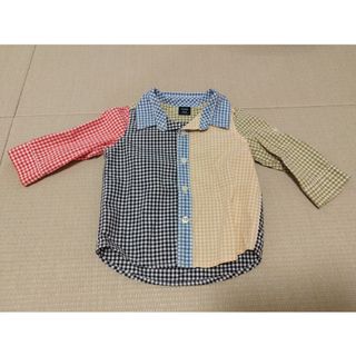 ベビーギャップ(babyGAP)のGAP チェックシャツ(シャツ/カットソー)