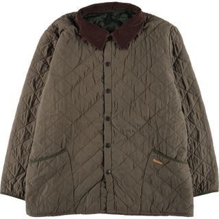 バーブァー(Barbour)の古着 00年代 バブアー Barbour キルティングジャケット パファージャケット メンズXL /eaa408395(その他)