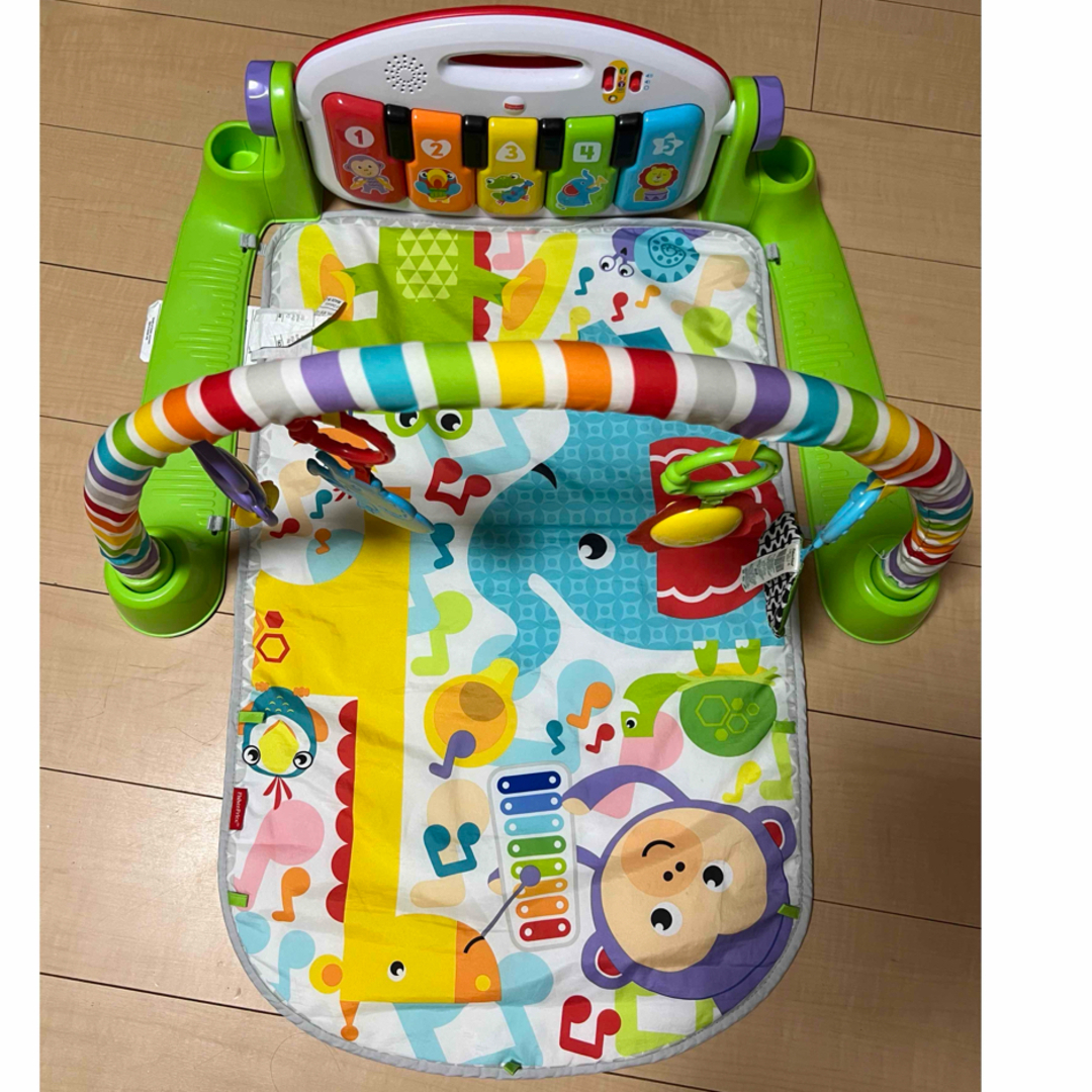 Fisher-Price(フィッシャープライス)のあんよでキック　4wayバイリンガルピアノジム キッズ/ベビー/マタニティのおもちゃ(ベビージム)の商品写真