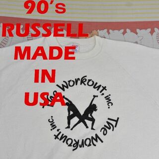 ラッセルアスレティック(Russell Athletic)のラッセル 90’ｓ スウェット 13696c USA製 ビンテージ 80 70(スウェット)