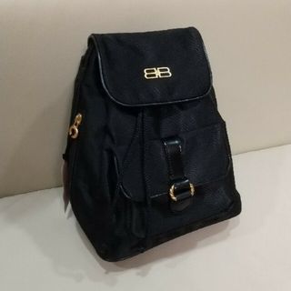 バレンシアガ(Balenciaga)の【あおせ樣用】バレンシアガ  黒 リュック　新品(リュック/バックパック)