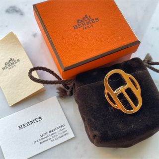 エルメス(Hermes)の【新品未使用】エルメス スカーフリング　(バンダナ/スカーフ)