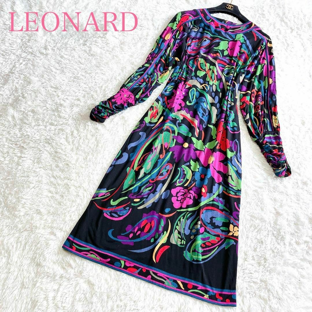 未使用品❣️LEONARD(レオナール)インポートワンピース - ロングワンピース