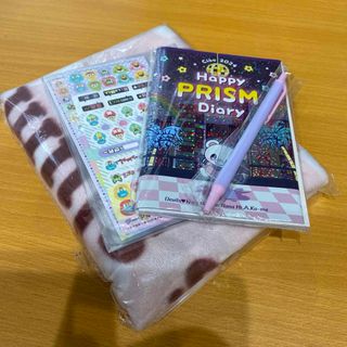 あったか もこもこ BIGブランケット&Happy PRISM Diary(キャラクターグッズ)