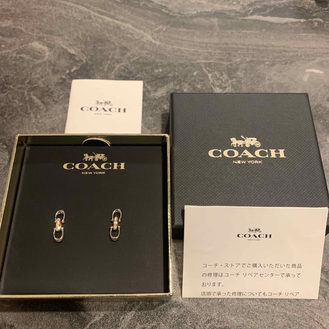 COACH(コーチ)の新品 COACH ピアス レディースのアクセサリー(ピアス)の商品写真