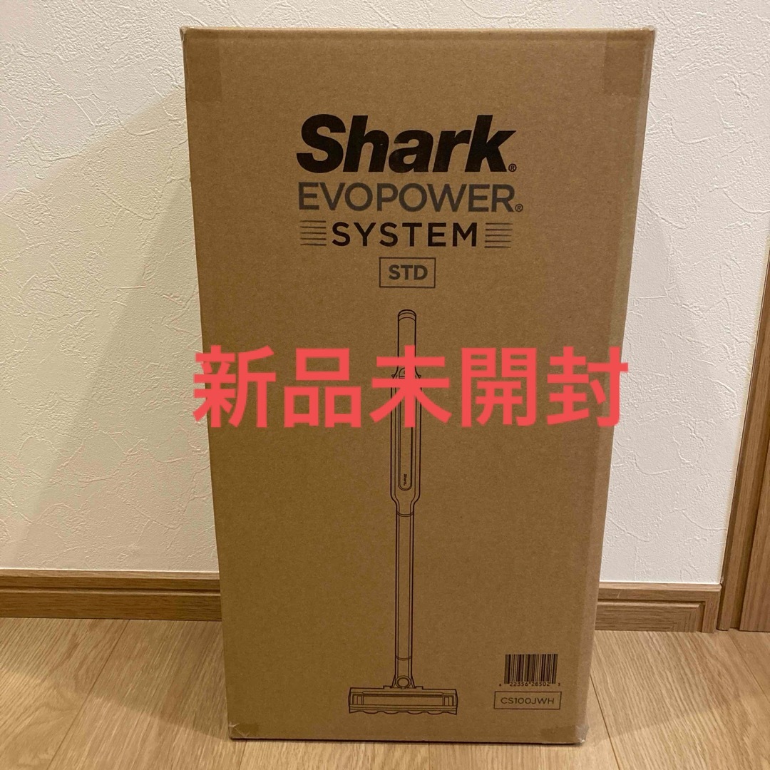 Shark シャーク 掃除機 コードレススティッククリーナー CS100JWH スマホ/家電/カメラの生活家電(掃除機)の商品写真