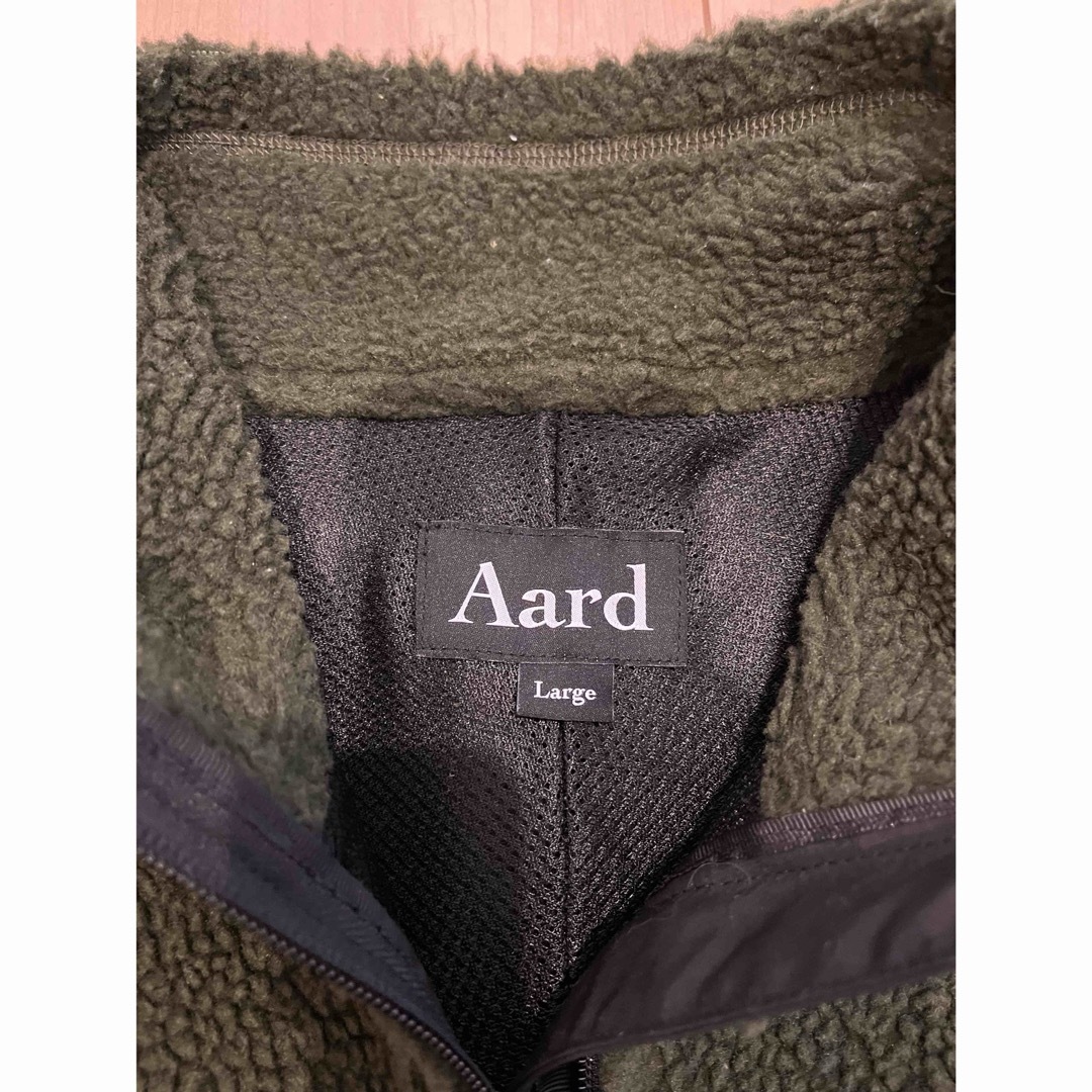 その他Aard Logo Retro Fleece Jacket Olive