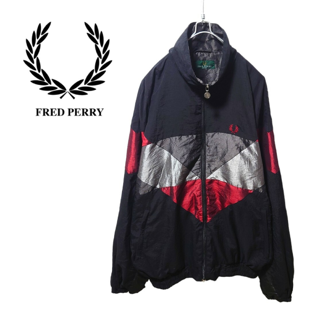 FRED PERRY - 【FRED PERRY】マルチカラー ナイロンジャケット S-233の