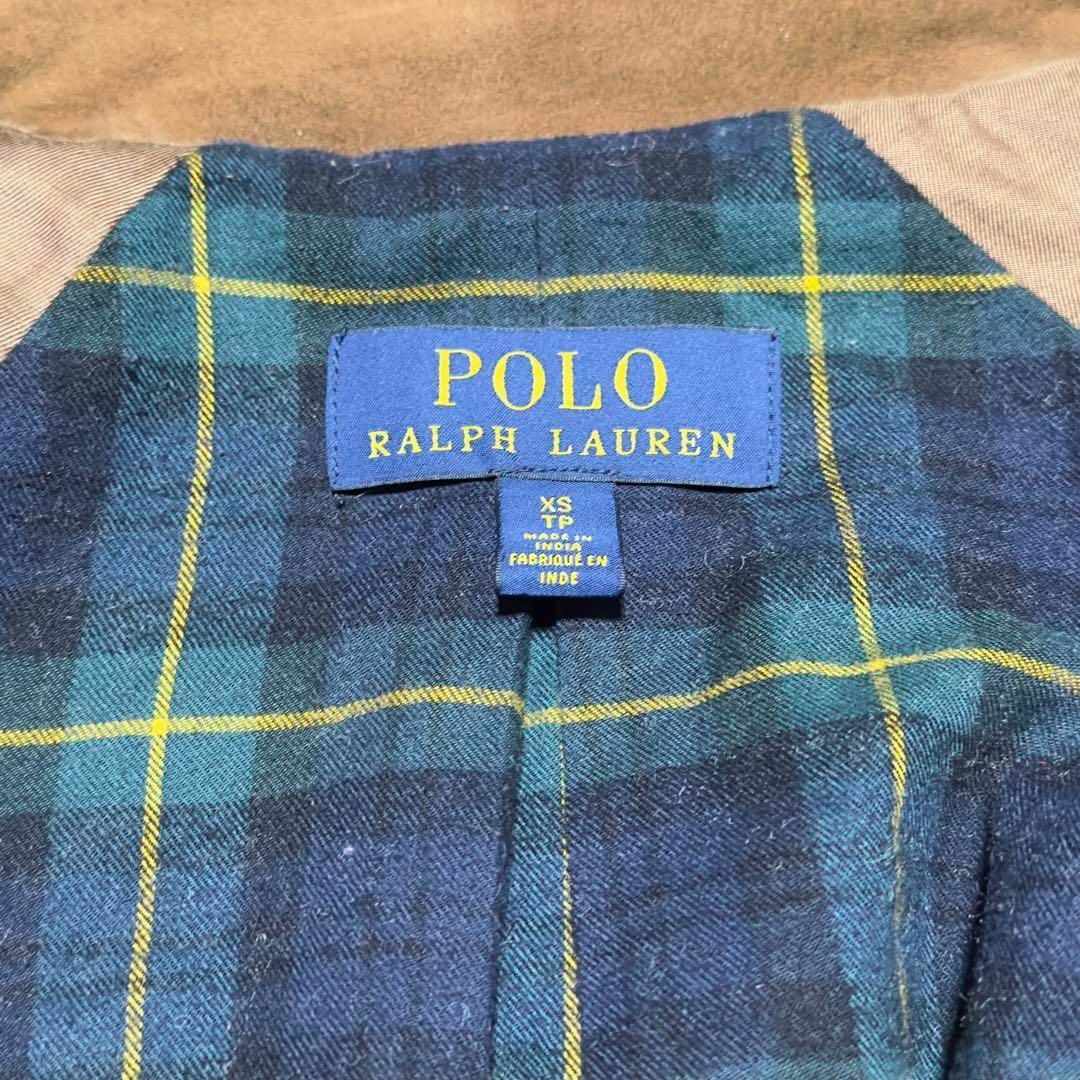 POLO RALPH LAUREN(ポロラルフローレン)の現行 Polo Ralph Lauren スウェード 山羊革 ステンカラーコート メンズのジャケット/アウター(レザージャケット)の商品写真