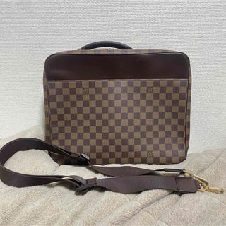 ルイヴィトン(LOUIS VUITTON)のLOUIS VUITTON ビジネス バッグ PC ブラウン ダミエ ポルト(ビジネスバッグ)