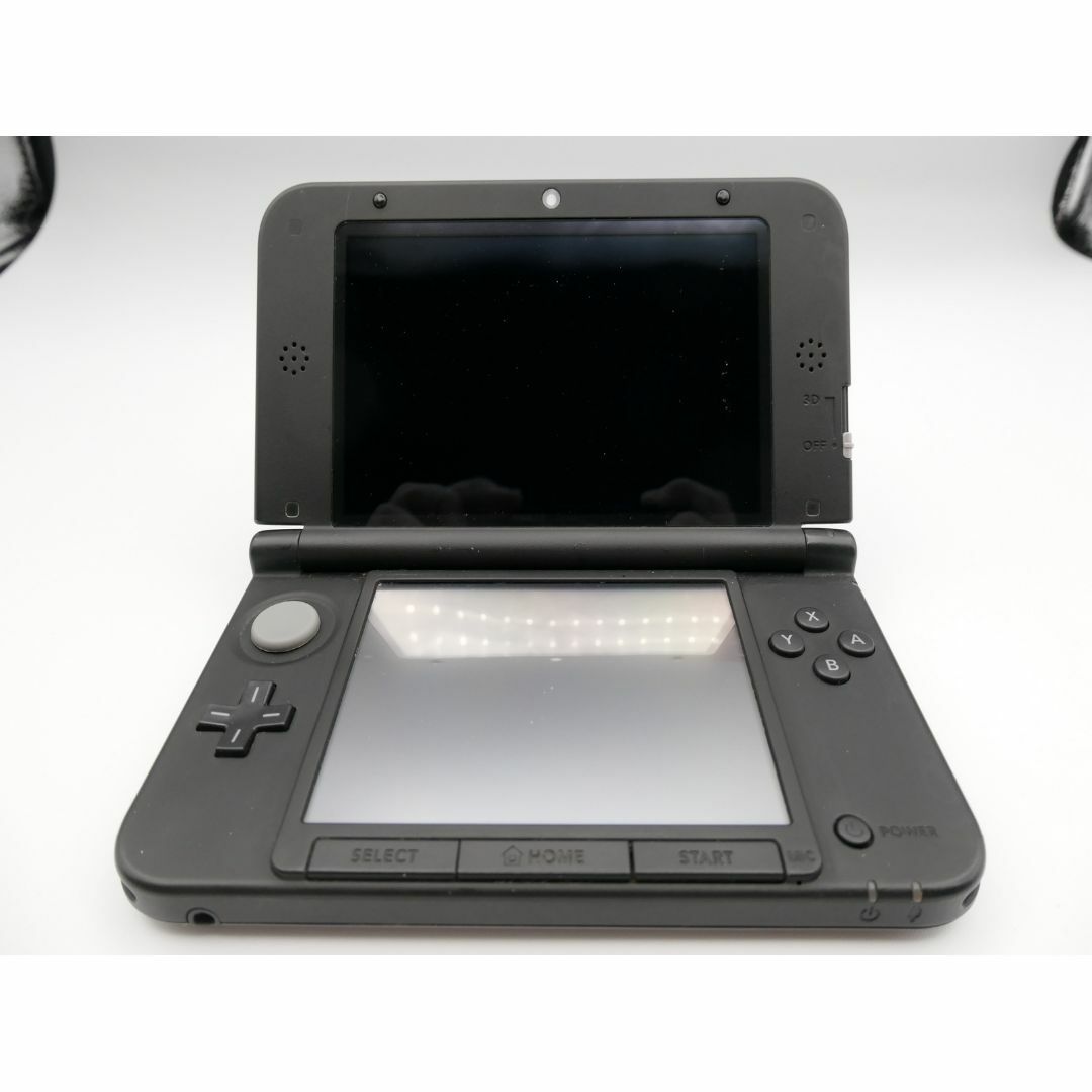 ニンテンドー3DS(ニンテンドー3DS)のニンテンドー3DS LL シルバー×ブラック 動作確認済み 良品 エンタメ/ホビーのゲームソフト/ゲーム機本体(携帯用ゲーム機本体)の商品写真
