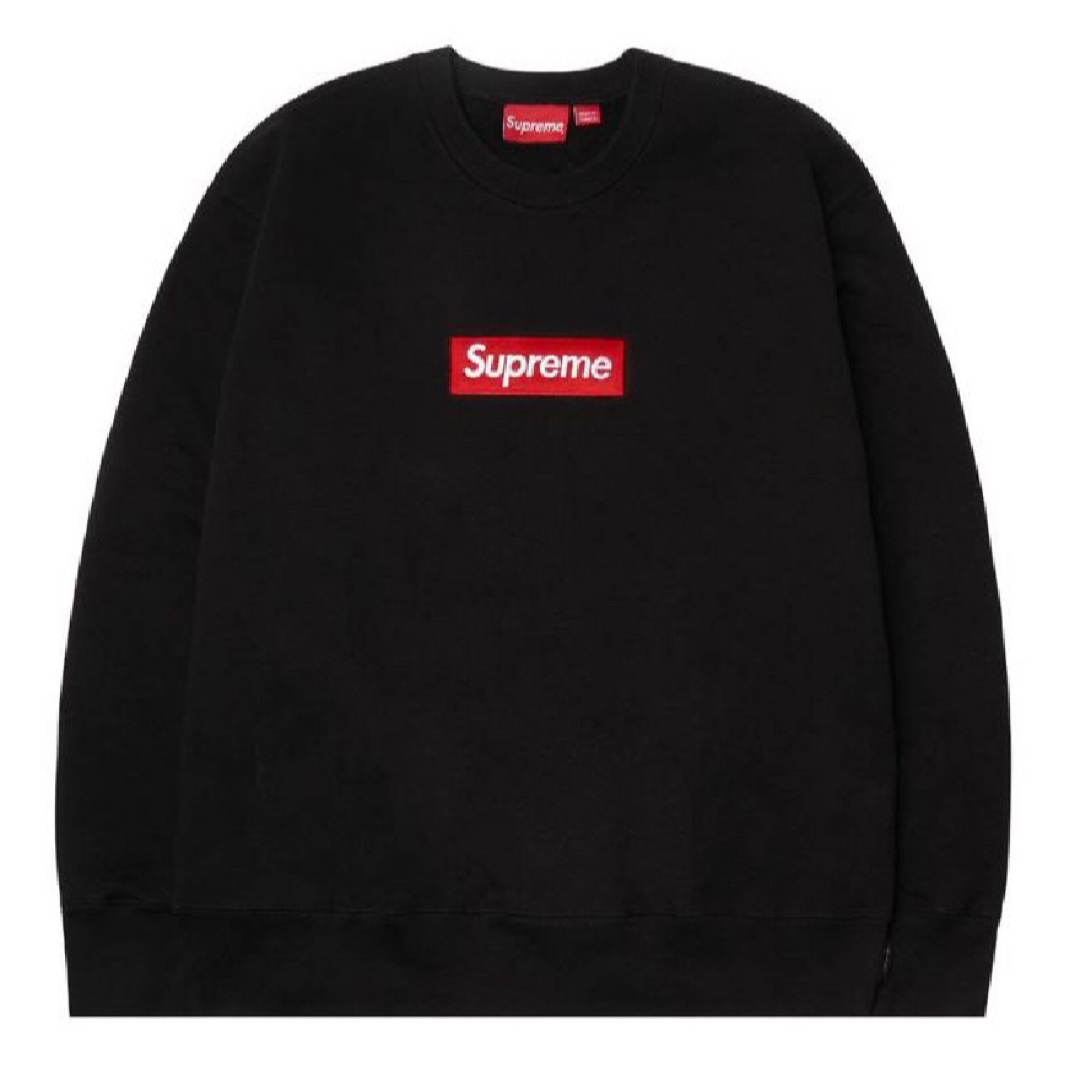 Supreme Box Logo Crewneck Black Sサイズシュプリーム